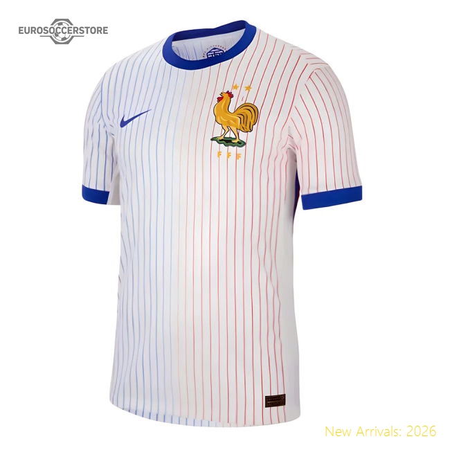 2024-2025 France Away Dri-ADV Match Shirt (Mbappe 10)-The Soccer Shirt Hub