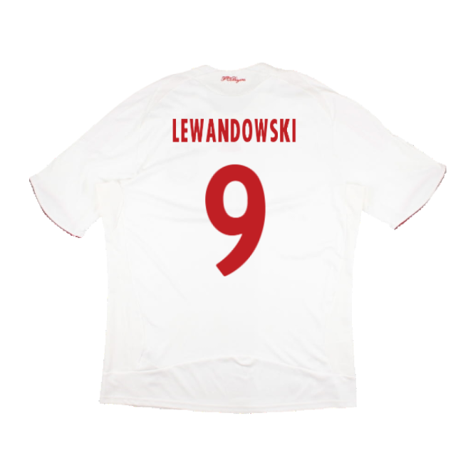 Bayern Munich 2008-09 Third Shirt ((Very Good) XXL) (Lewandowski 9)-The Soccer Shirt Hub