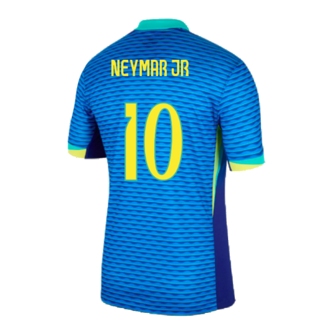 2024-2025 Brazil Away Shirt (Neymar JR 10)-The Soccer Shirt Hub