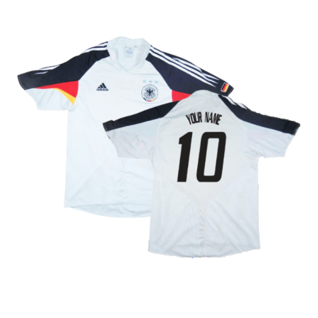 Germany 2004-06 Home Shirt ((Very Good) XL) (Your Name)-The Soccer Shirt Hub