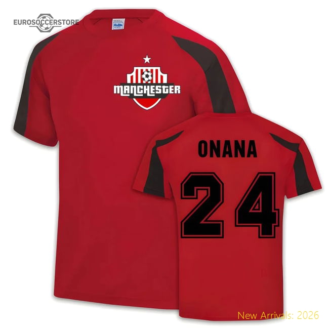 Man United Sports Training Jersey (Andre Onana 24)-The Soccer Shirt Hub