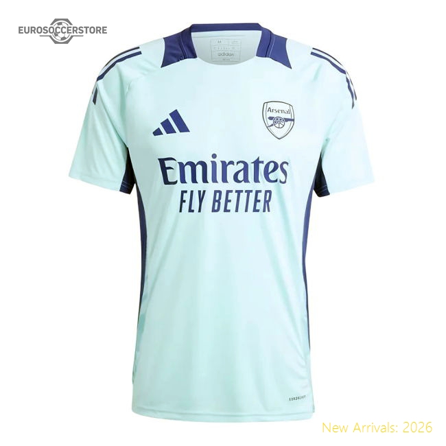 2024-2025 Arsenal Training Jersey (Clear Aqua) (Your Name)-The Soccer Shirt Hub
