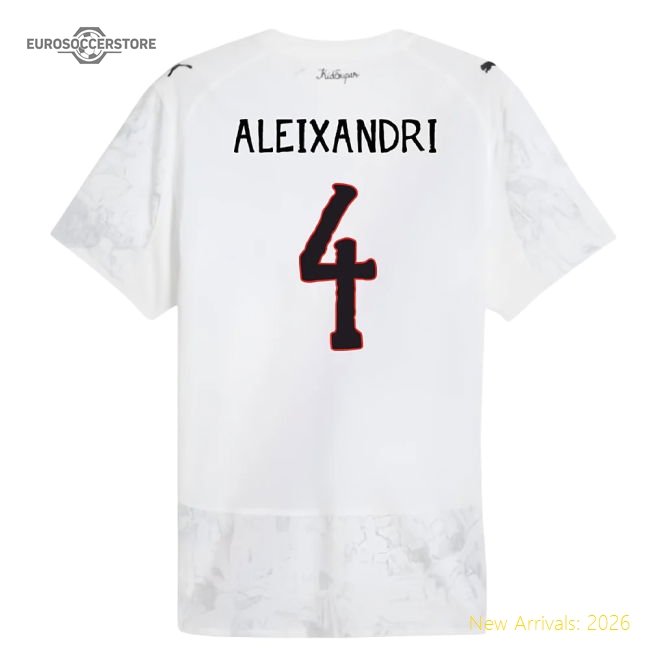 2025-2026 KIDSUPER x Manchester City CWC Authentic Shirt (White) (Aleixandri 4)-The Soccer Shirt Hub
