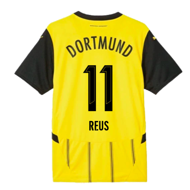 2024-2025 Borussia Dortmund Home Shirt (Reus 11)-The Soccer Shirt Hub