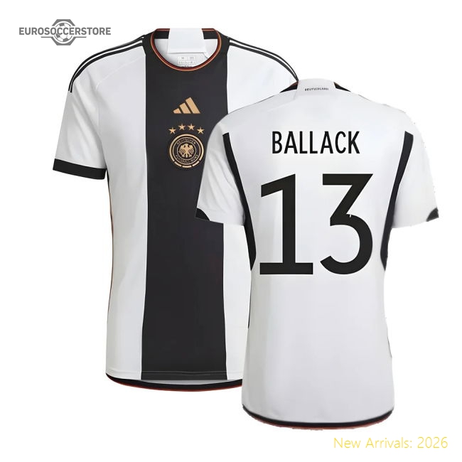 2022-2023 Germany Home Shirt (BALLACK 13)-The Soccer Shirt Hub