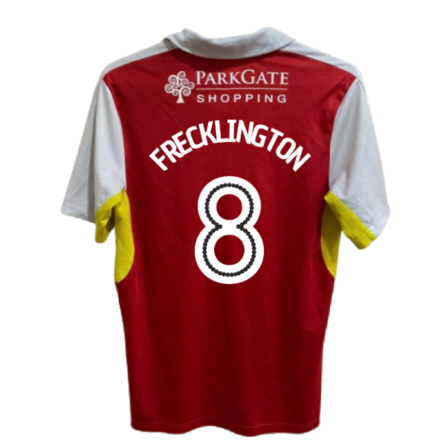 Rotherham 2016-17 Home Shirt ((Good) XL) (Frecklington 8)-The Soccer Shirt Hub