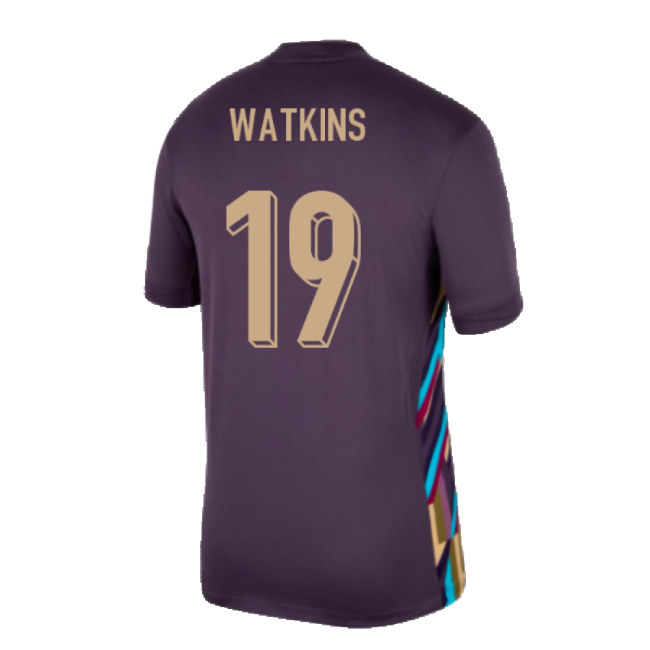 2024-2025 England Away Shirt (Watkins 19)-The Soccer Shirt Hub
