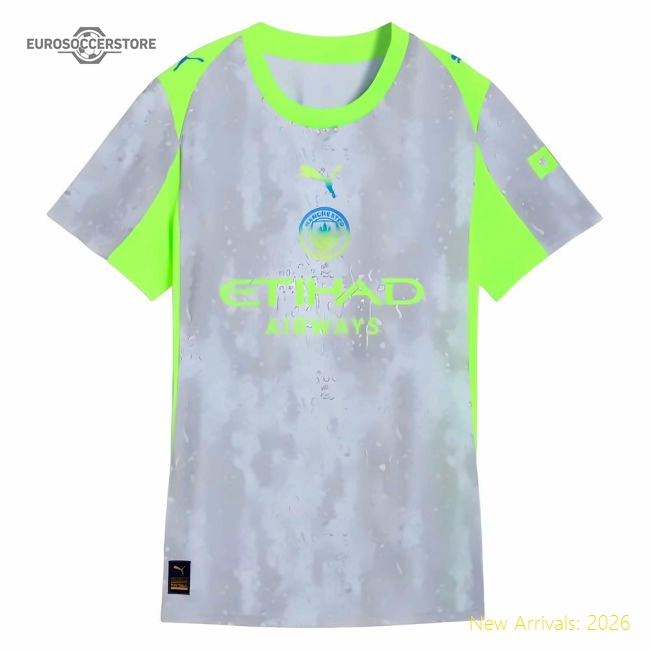 2025-2026 Man City Third Shirt (Womens)-The Soccer Shirt Hub