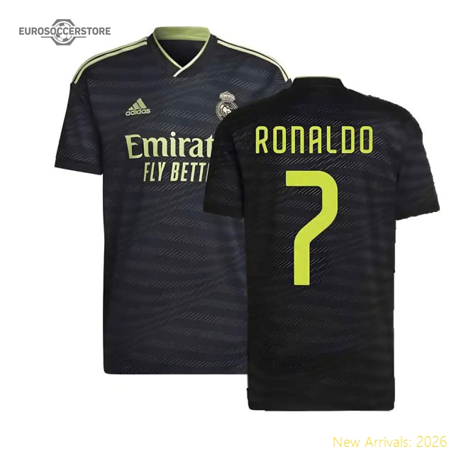 2022-2023 Real Madrid Third Shirt (RONALDO 7)-The Soccer Shirt Hub