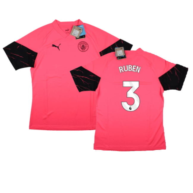 2023-2024 Man City Training Jersey (Sunset Glow) (RUBEN 3)-The Soccer Shirt Hub