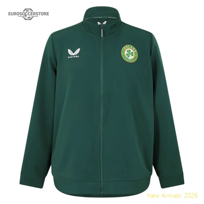 2025-2026 Ireland Home Anthem Jacket (Green)-The Soccer Shirt Hub