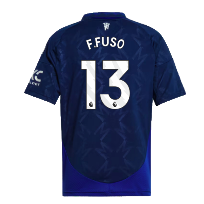 2024-2025 Man Utd Away Shirt (Kids) (F.Fuso 13)-The Soccer Shirt Hub