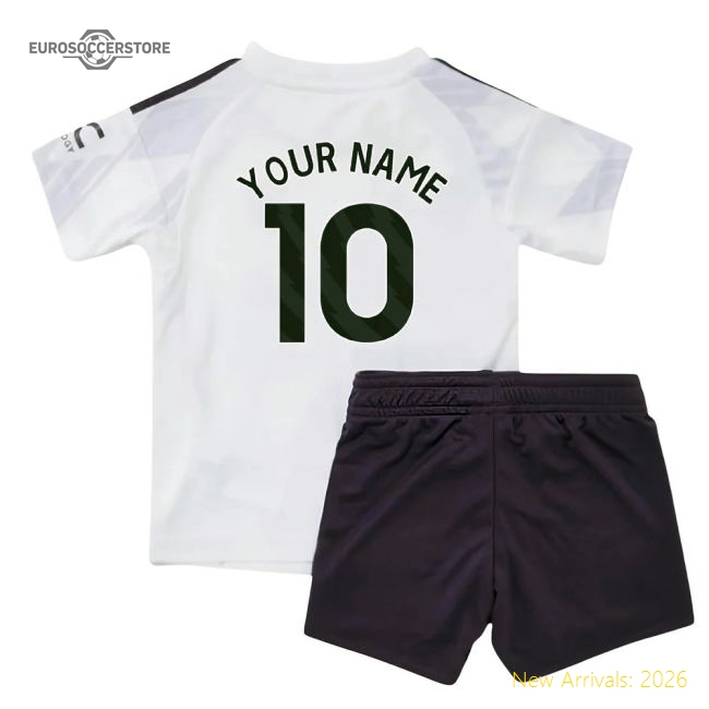 2025-2026 Man Utd Away Baby Kit (Your Name)-The Soccer Shirt Hub