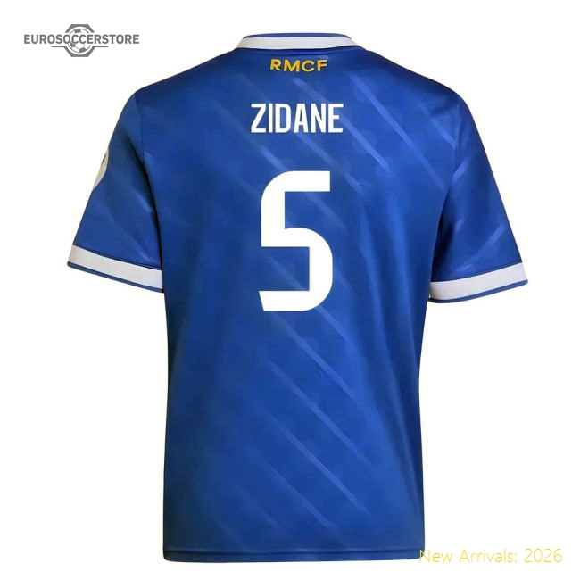 2025-2026 Real Madrid Third Shirt (Kids) (Zidane 5)-The Soccer Shirt Hub