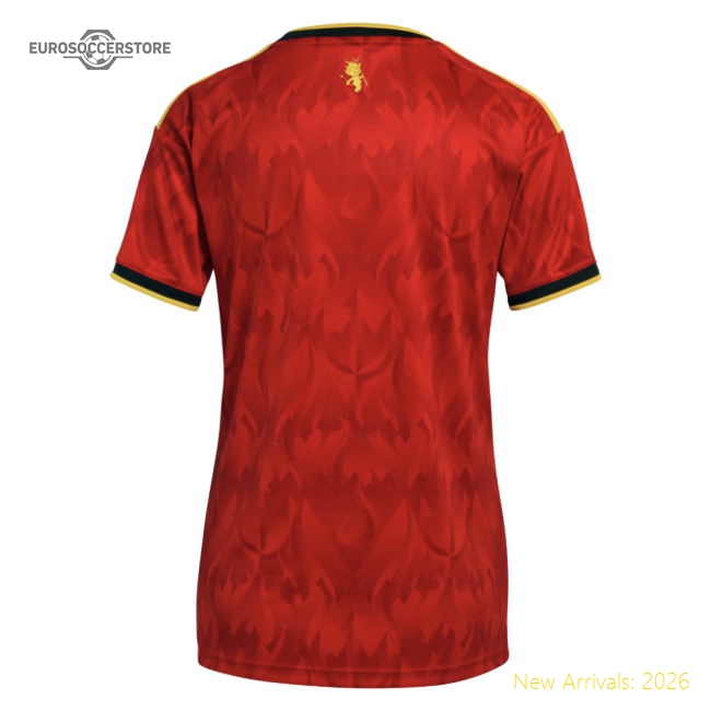 2026-2027 Belgium Home Shirt (Womens)-The Soccer Shirt Hub
