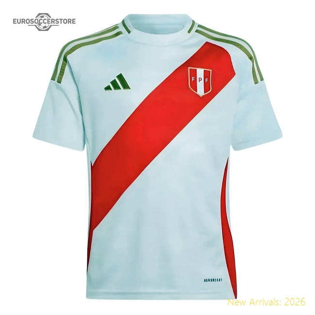 2024-2025 Peru Home Shirt (Kids)-The Soccer Shirt Hub