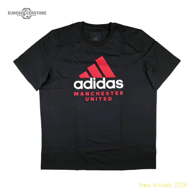 2024-2025 Man Utd Seasonal Graphic Tee (Night Grey) (Best 7)-The Soccer Shirt Hub