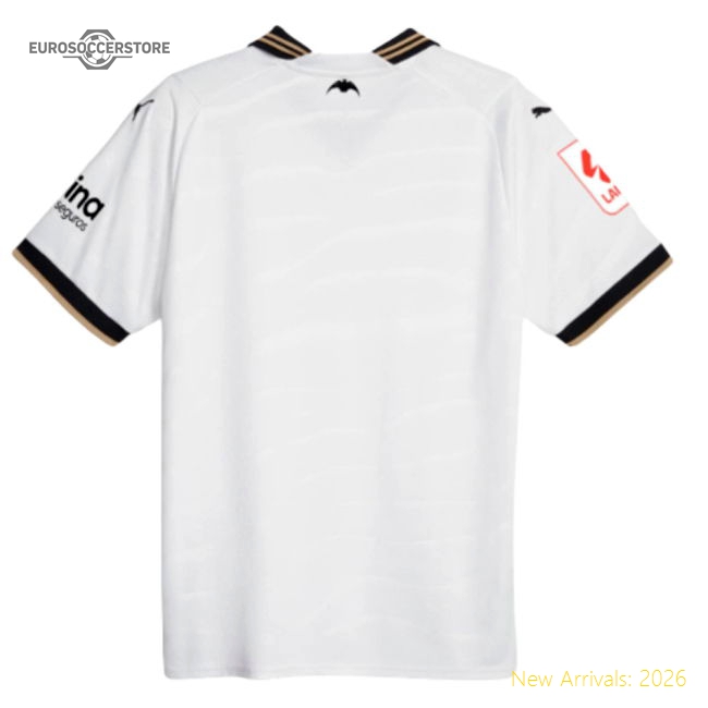 2023-2024 Valencia Home Shirt (Kids) (MUSAH 4)-The Soccer Shirt Hub