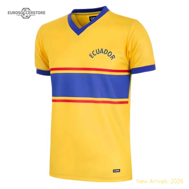 Ecuador 1983 Retro Football Shirt-The Soccer Shirt Hub