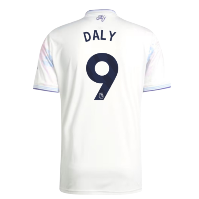 2025-2026 Aston Villa Third Shirt (Daly 9)-The Soccer Shirt Hub