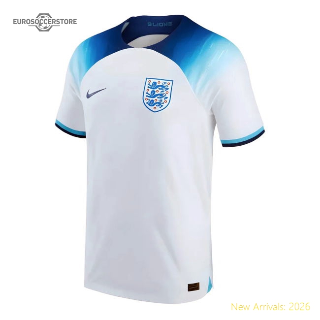 2022-2023 England Home Match Vapor Shirt-The Soccer Shirt Hub