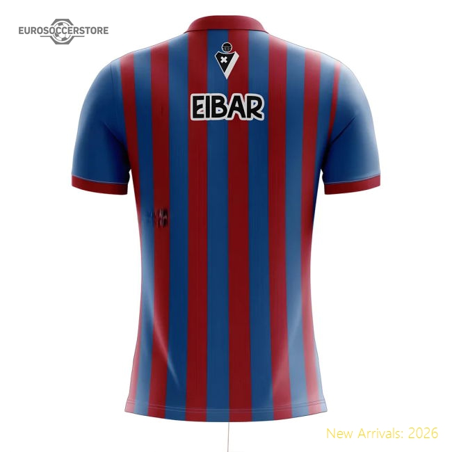 2025-2026 Eibar Home Concept Football Shirt - Womens-The Soccer Shirt Hub