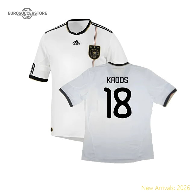 Germany 2010-11 Home Shirt ((Good) S) (KROOS 18)-The Soccer Shirt Hub