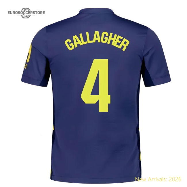 2025-2026 Atletico Madrid Away Shirt (Gallagher 4)-The Soccer Shirt Hub