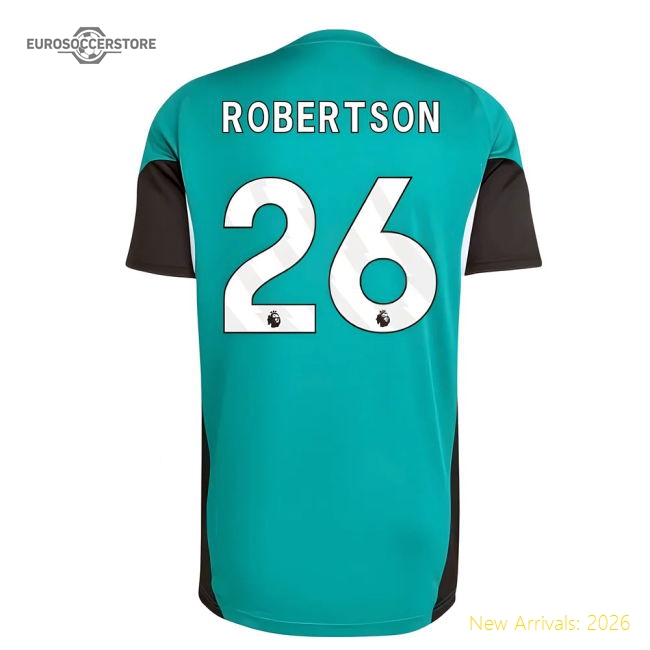 2025-2026 Liverpool EU Training Jersey (Green) (Robertson 26)-The Soccer Shirt Hub