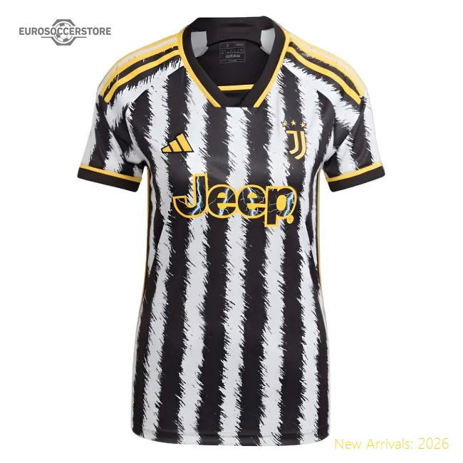 2023-2024 Juventus Home Shirt (Ladies)-The Soccer Shirt Hub