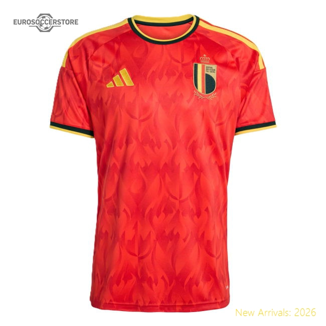 2026-2027 Belgium Home Shirt-The Soccer Shirt Hub