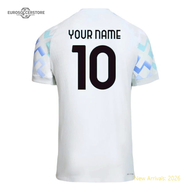 2025-2026 Inter Milan Authentic Away Shirt (Your Name)-The Soccer Shirt Hub