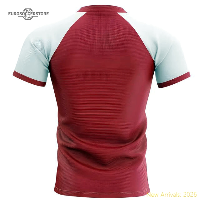 2025-2026 Georgia Home Concept Rugby Shirt-The Soccer Shirt Hub