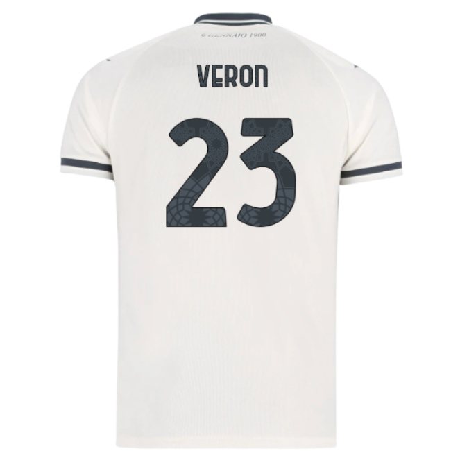 2025-2026 Lazio Away Shirt - Kids (Veron 23)-The Soccer Shirt Hub