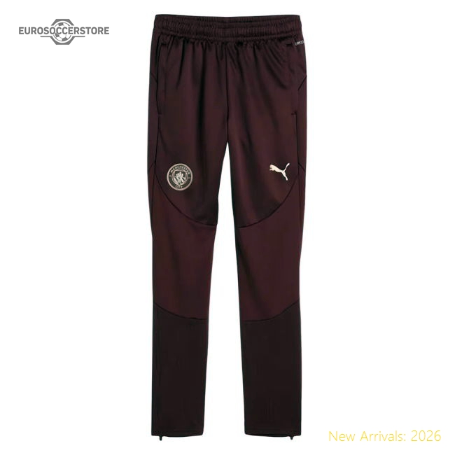 2024-2025 Man City Training Pants (Dark Jasper) - Kids-The Soccer Shirt Hub