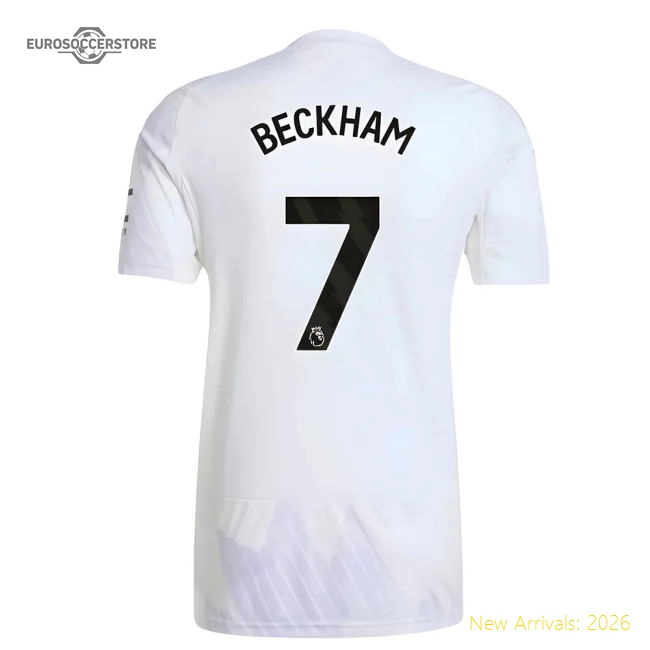 2025-2026 Man Utd Away Shirt (Beckham 7)-The Soccer Shirt Hub