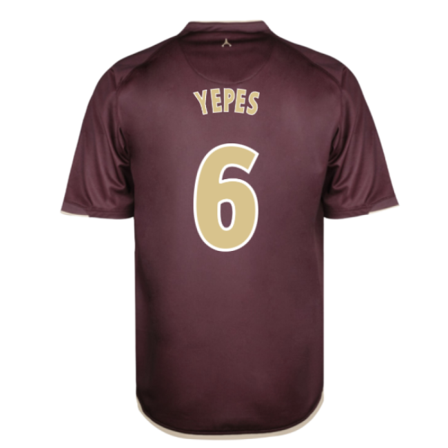2006-2007 PSG Away Retro Shirt (Yepes 6)-The Soccer Shirt Hub