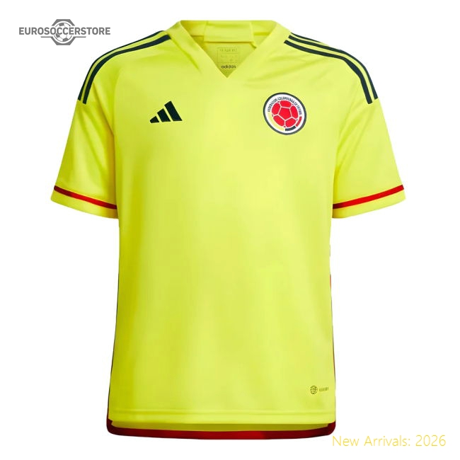 2022-2023 Colombia Home Shirt (Kids)-The Soccer Shirt Hub