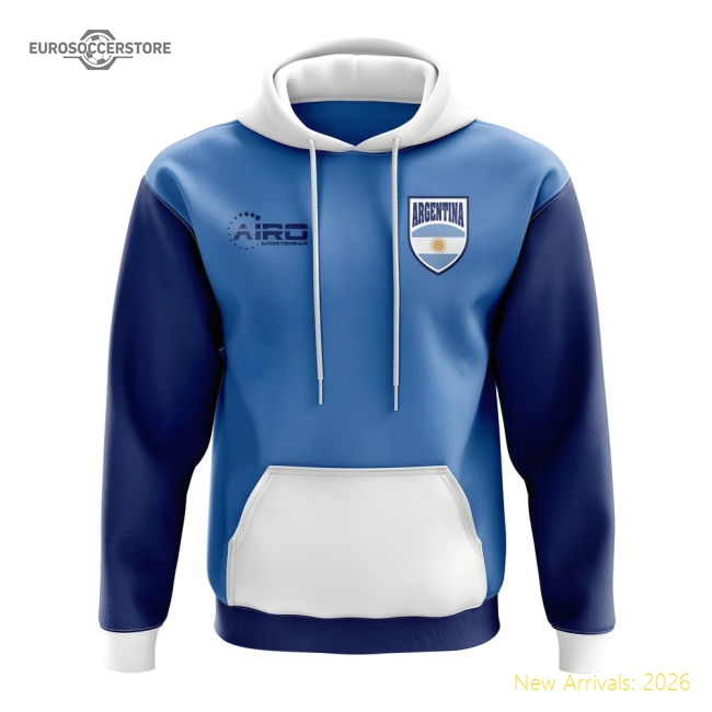 Argentina Concept Country Football Hoody (Sky)-The Soccer Shirt Hub