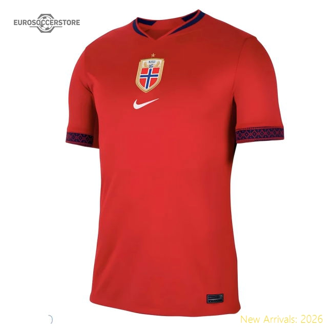 2025-2026 Norway Womens Team Home Shirt (Unisex)-The Soccer Shirt Hub