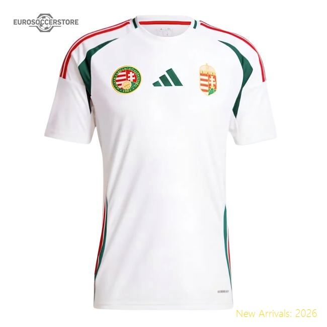 2024-2025 Hungary Away Shirt (Your Name)-The Soccer Shirt Hub