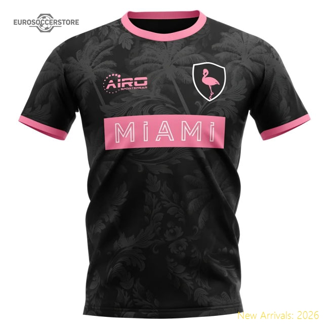 2025-2026 Miami Home Concept Football Shirt (Beckham 7)-The Soccer Shirt Hub