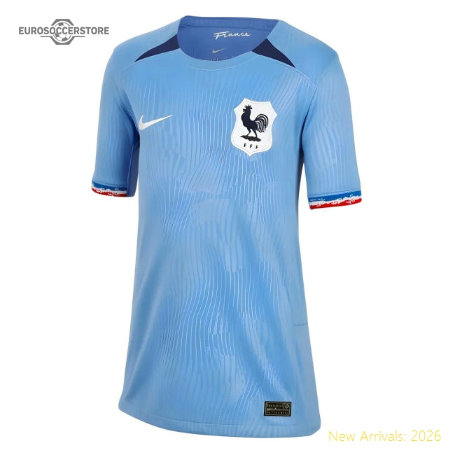 2023-2024 France Home Shirt (Kids) (Renard 3)-The Soccer Shirt Hub