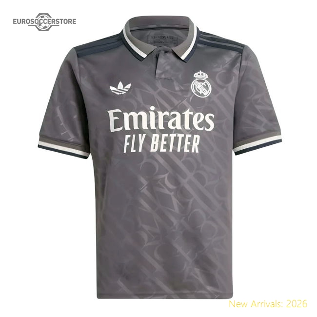 2024-2025 Real Madrid Third Shirt (Kids)-The Soccer Shirt Hub