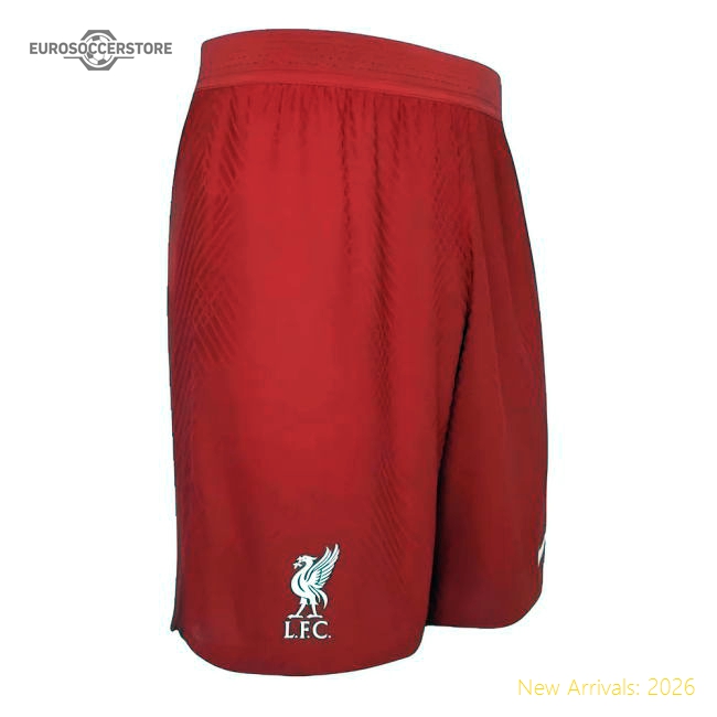 2022-2023 Liverpool Vapor Home Shorts (Red)-The Soccer Shirt Hub