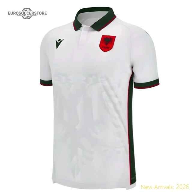 2023-2024 Albania Away Authentic Shirt-The Soccer Shirt Hub
