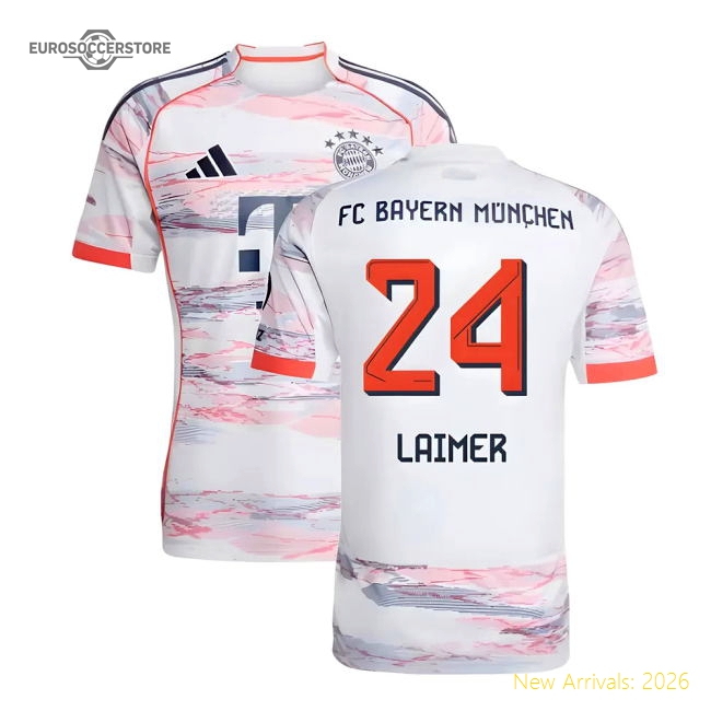 2025-2026 Bayern Munich Away Shirt (Laimer 24)-The Soccer Shirt Hub