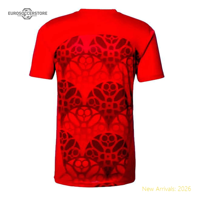 2024-2025 Red Bull Leipzig Pre-Match Shirt (Red)-The Soccer Shirt Hub