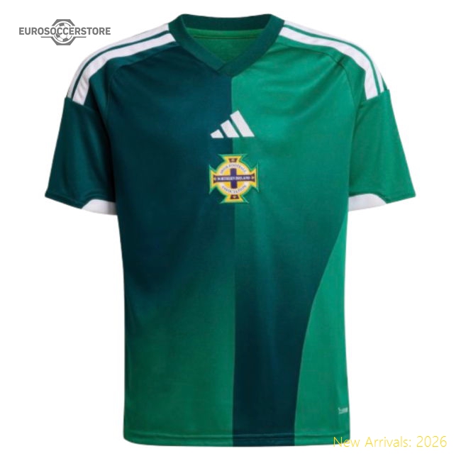 2026-2027 Northern Ireland Home Shirt (Kids) (Your Name)-The Soccer Shirt Hub