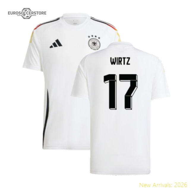 2024-2025 Germany Home Fan Shirt (Wirtz 17)-The Soccer Shirt Hub